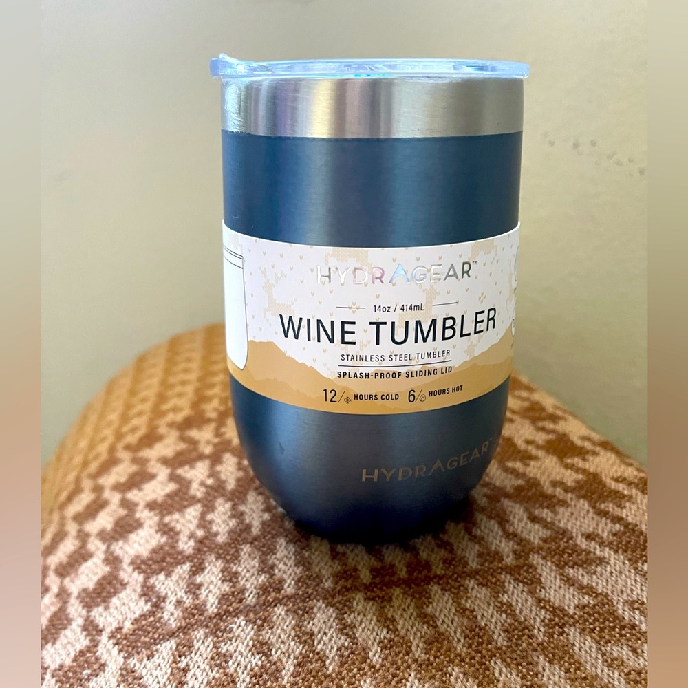 NWT 12 OZ Wine &COLD BEVERAGES tumbler You get one $25